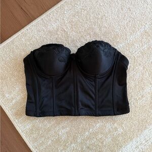 Fashion Forms Black Lace Bandeau